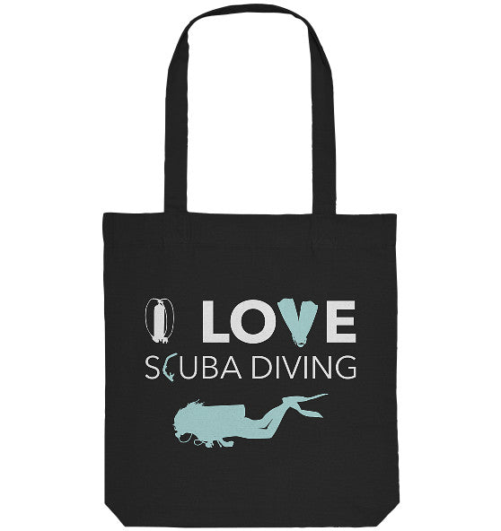 I LOVE SCUBA DIVING - Organic Tote Bag