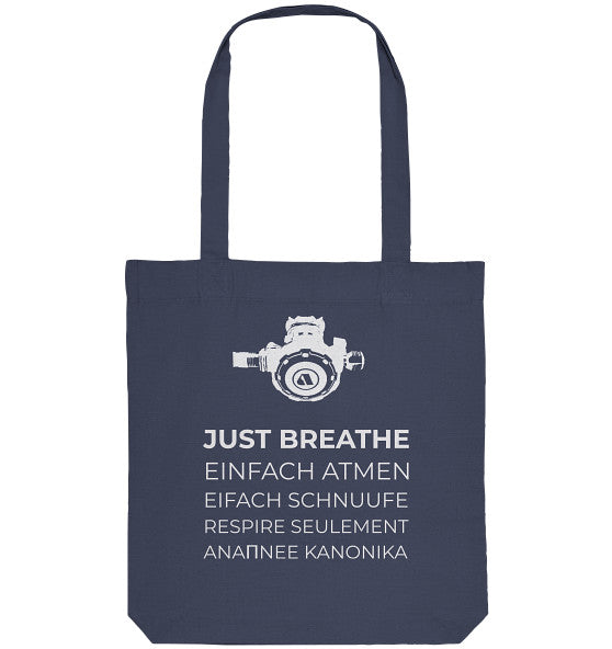 Just Breathe - Organic Tote-Bag