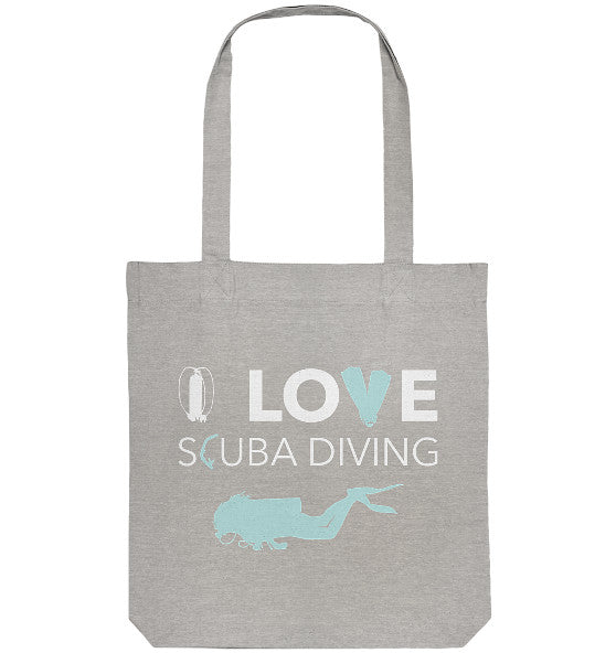 I LOVE SCUBA DIVING - Organic Tote-Bag