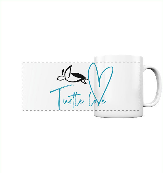 Turtle Love - Panorama Mug