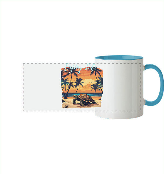 Enjoy Life Edition - Panorama Mug two-tone