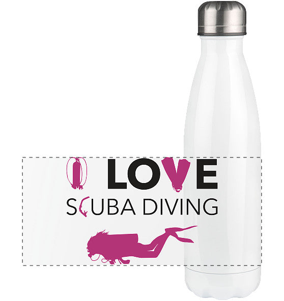 I LOVE SCUBA DIVING - Panorama thermal bottle 500ml